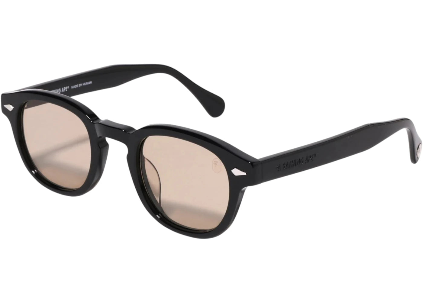 Bape 20 Sunglasses Black/Beige