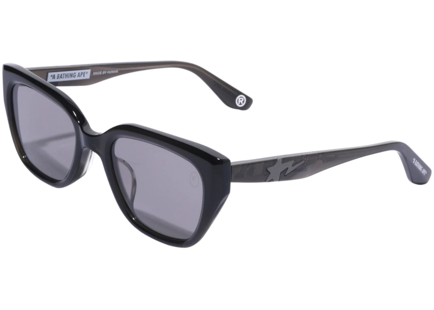 Bape 4 Sunglasses Black