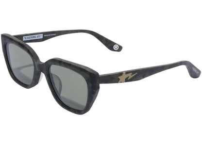 Bape 4 Sunglasses Green