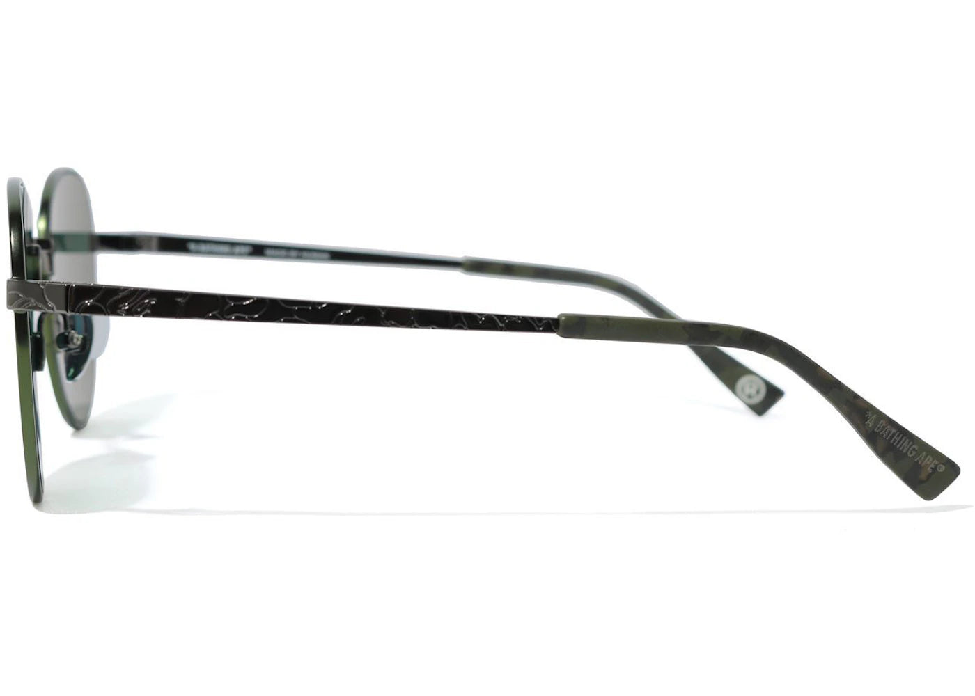 bape 4 sunglasses silver