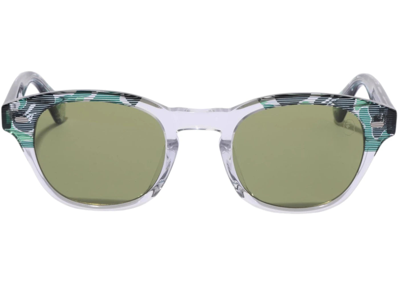 Bape 7 Sunglasses Grey/Green