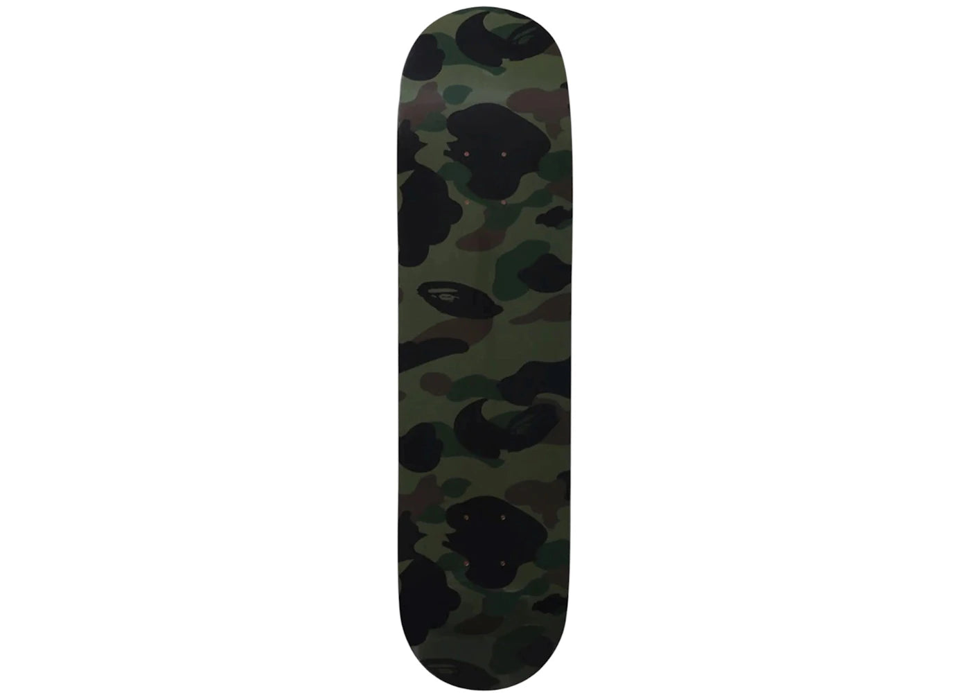 Bape A Bathing Ape 1St Camo Skateboard Deck Green