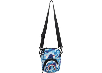 Bape Abc Camo Shark Mini Bag Blue