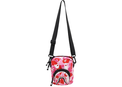Bape Abc Camo Shark Mini Bag Pink