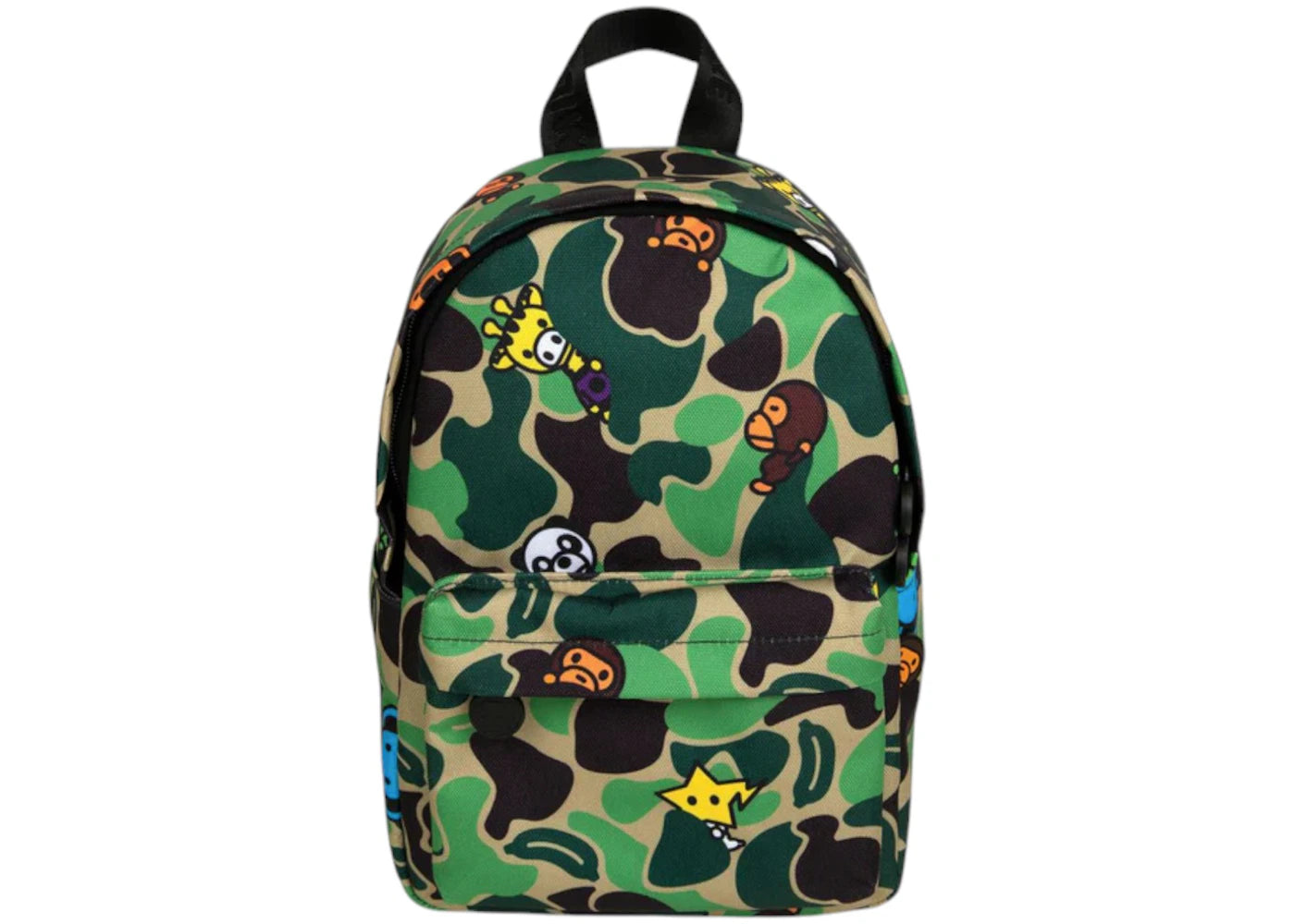 Bape Abc Milo All Friends Mini Backpack (Ss25) Green