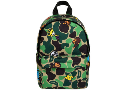 Bape Abc Milo All Friends Mini Backpack (Ss25) Green