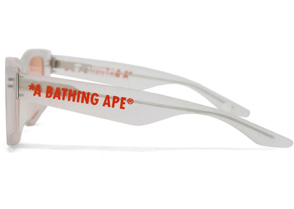 bape acetate 6 sunglasses (fw21) orange