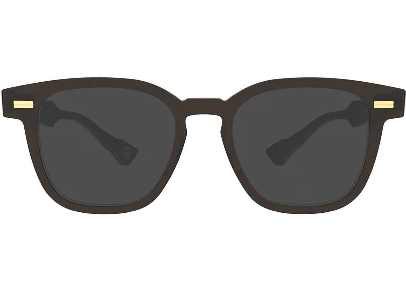 bape x mmj bmj001 sunglasses gray/gold