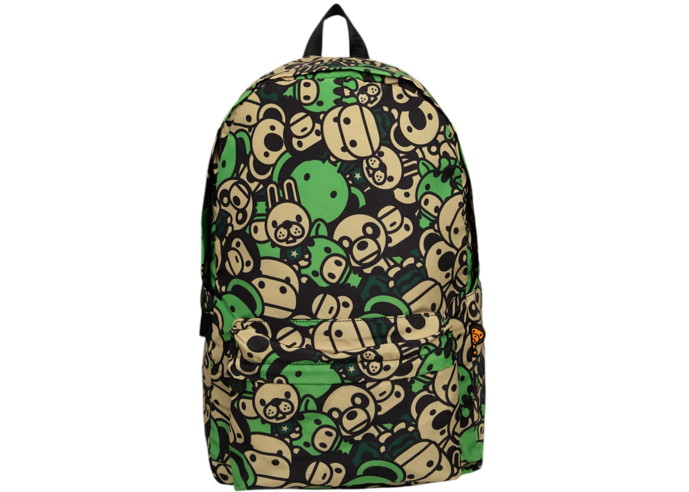 Bape Baby Milo And Friends Backpack Army Green
