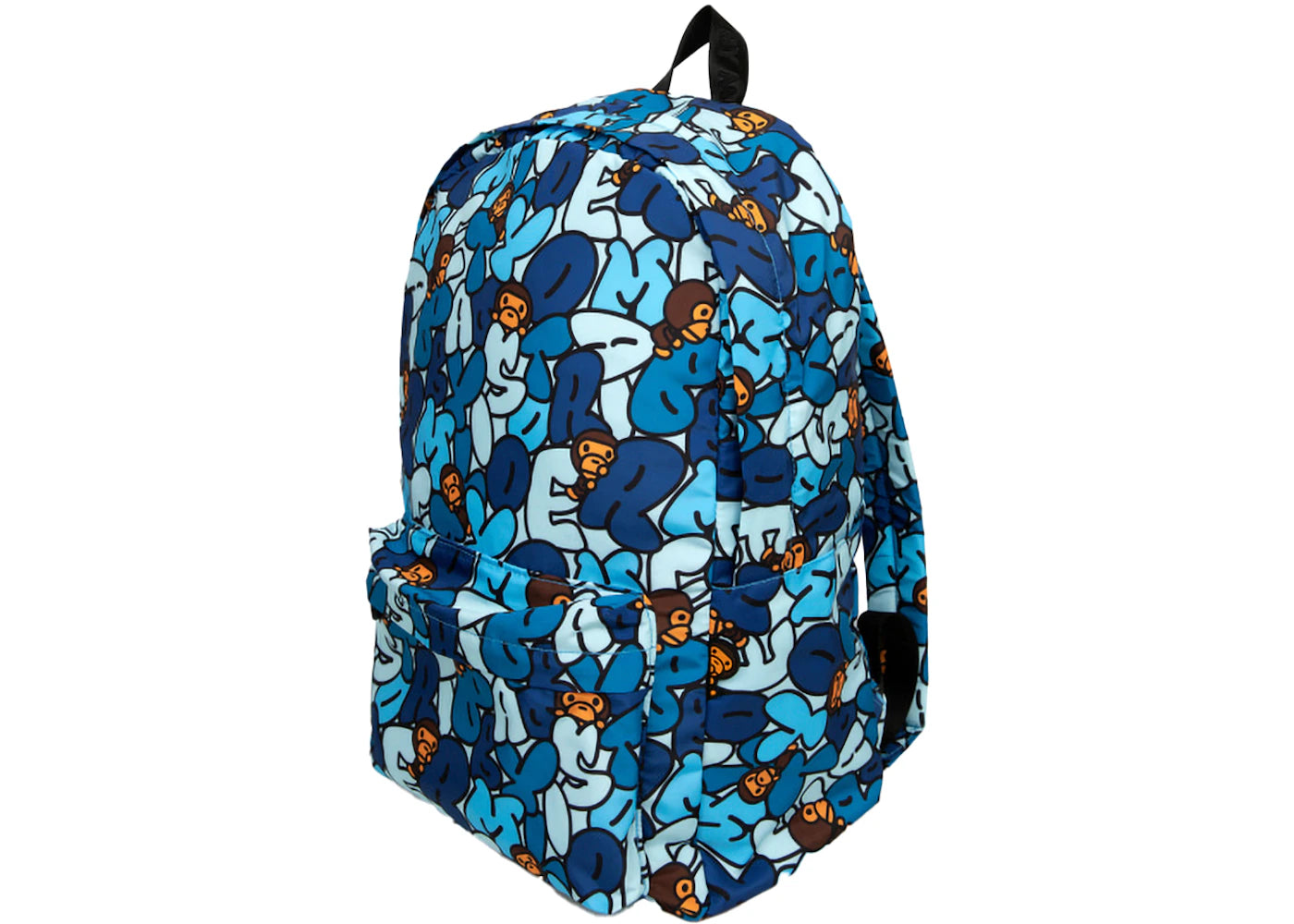 bape baby milo backpack blue 