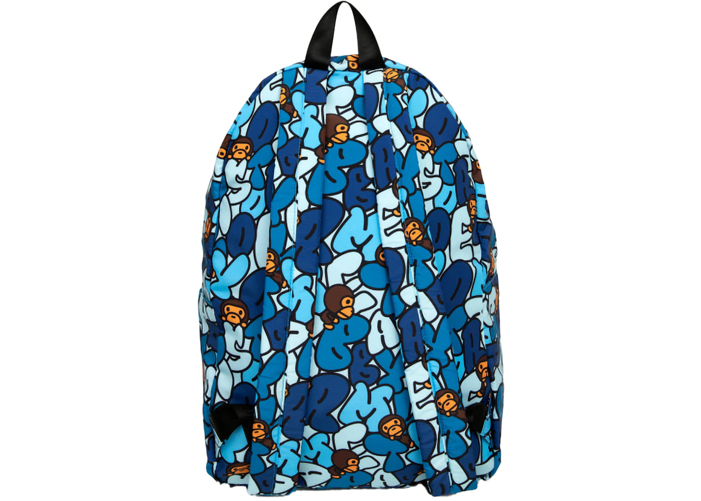 bape baby milo backpack blue 