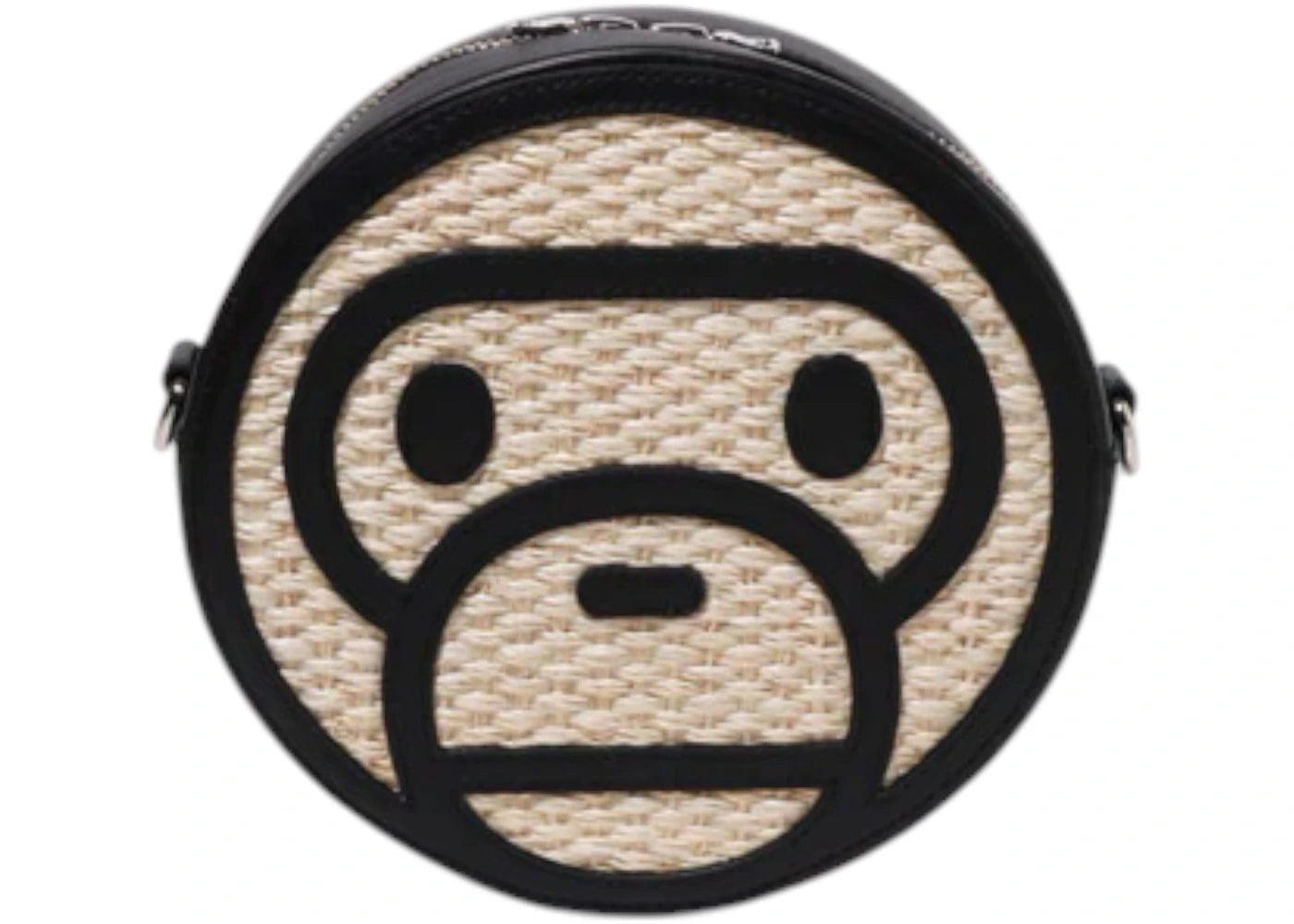 Bape Baby Milo Basket Shoulder Bag Black