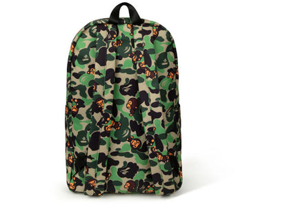 bape baby milo camo backpack green brown 