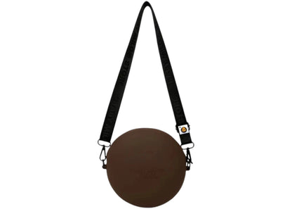 Bape Baby Milo Face Crossbody Bag Brown