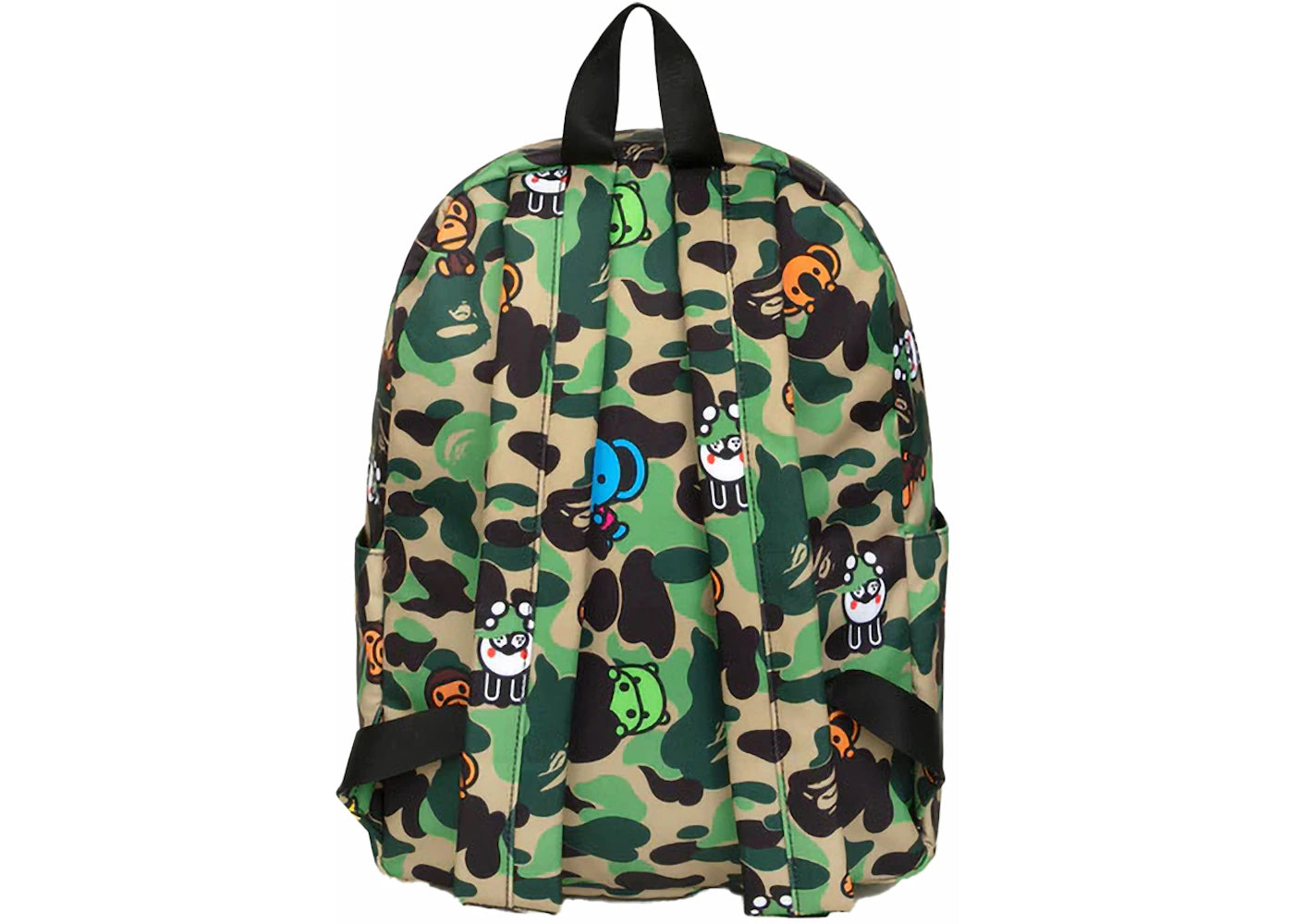 bape baby milo medium backpack green 