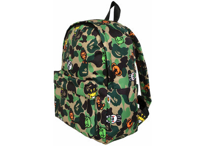 bape baby milo medium backpack green 