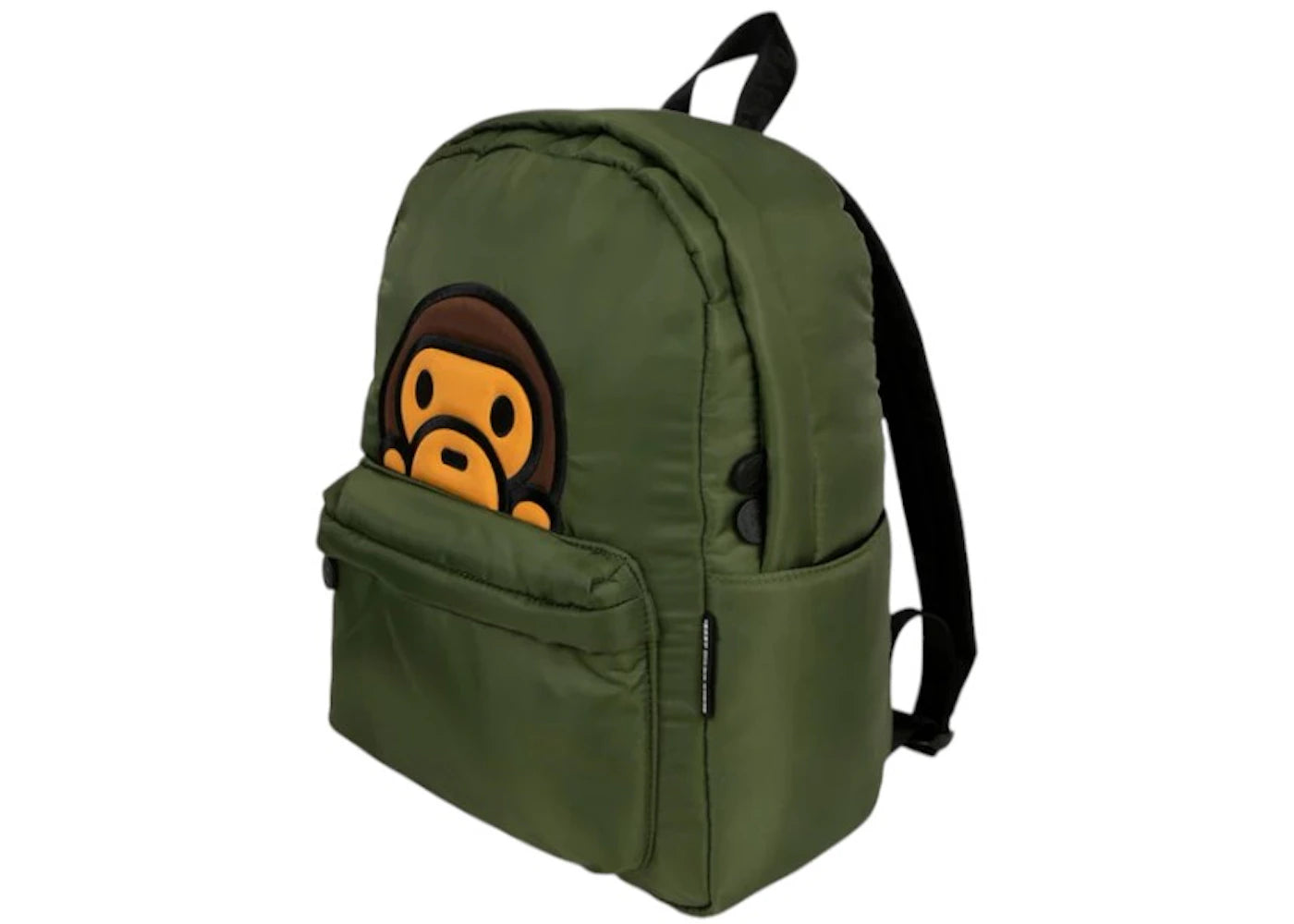bape baby milo medium backpack (ss25) green 