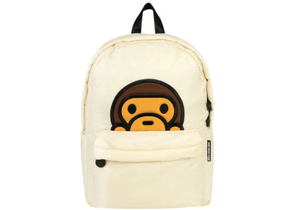 Bape Baby Milo Medium Backpack (Ss25) Ivory