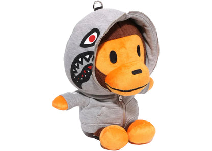bape baby milo plush doll backpack brown 
