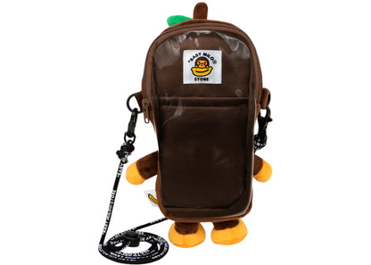 Bape Baby Milo Plush Mobile Bag Bright Red