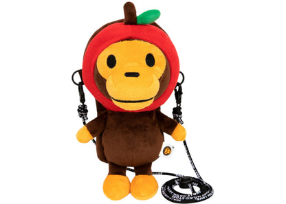 Bape Baby Milo Plush Mobile Bag Bright Red