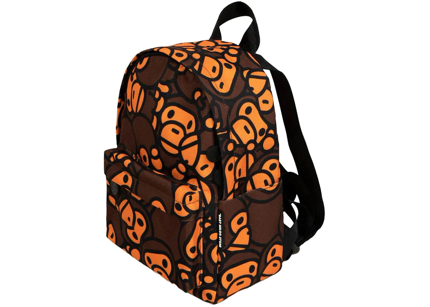 bape baby milo small backpack brown 