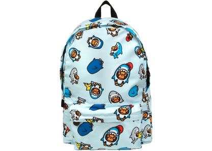 Bape Baby Milo Soft Backpack Light Blue