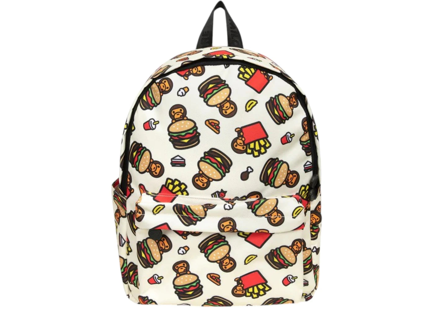 Bape Fast Food All Print Pattern Mini Backpack Backpack Multi