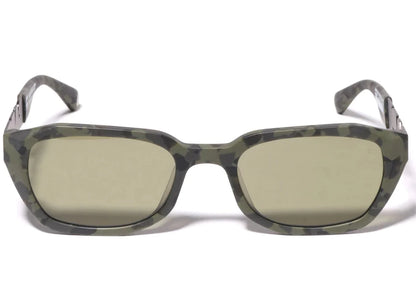 bape frame 19 sunglasses olivedrab