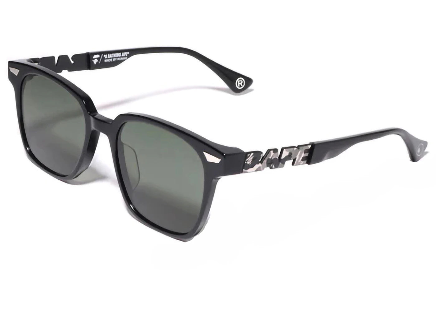 Bape Frame 28 Sunglasses Black