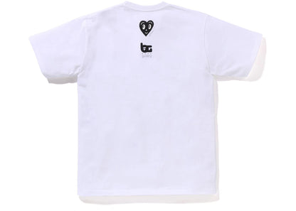 bape gallery x chocomoo tee white