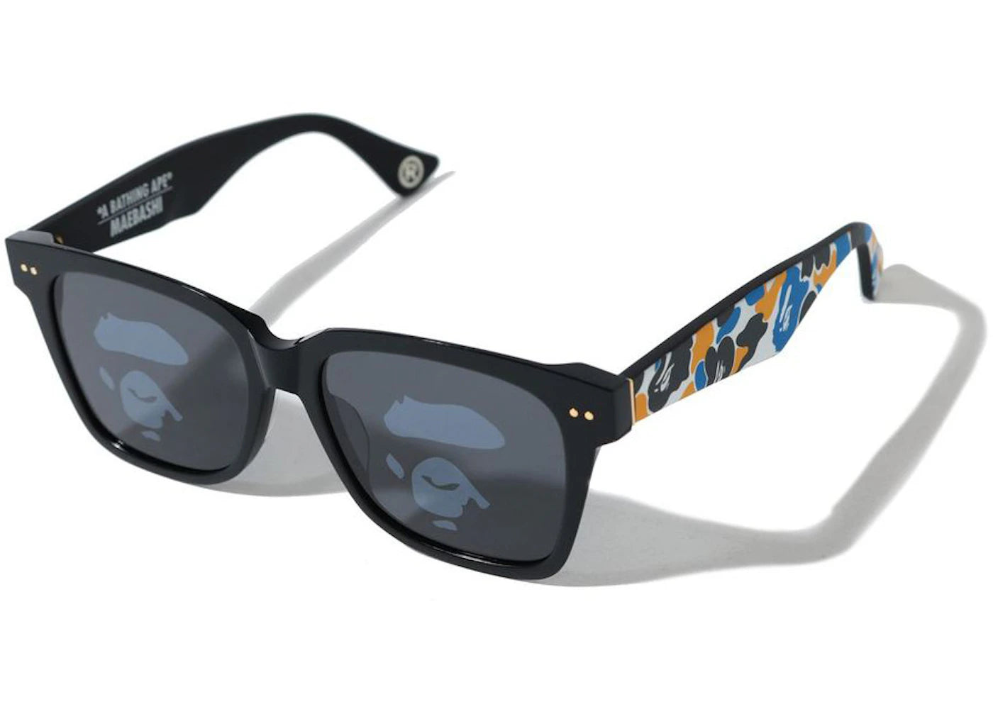 bape maebashi sunglasses black/blue