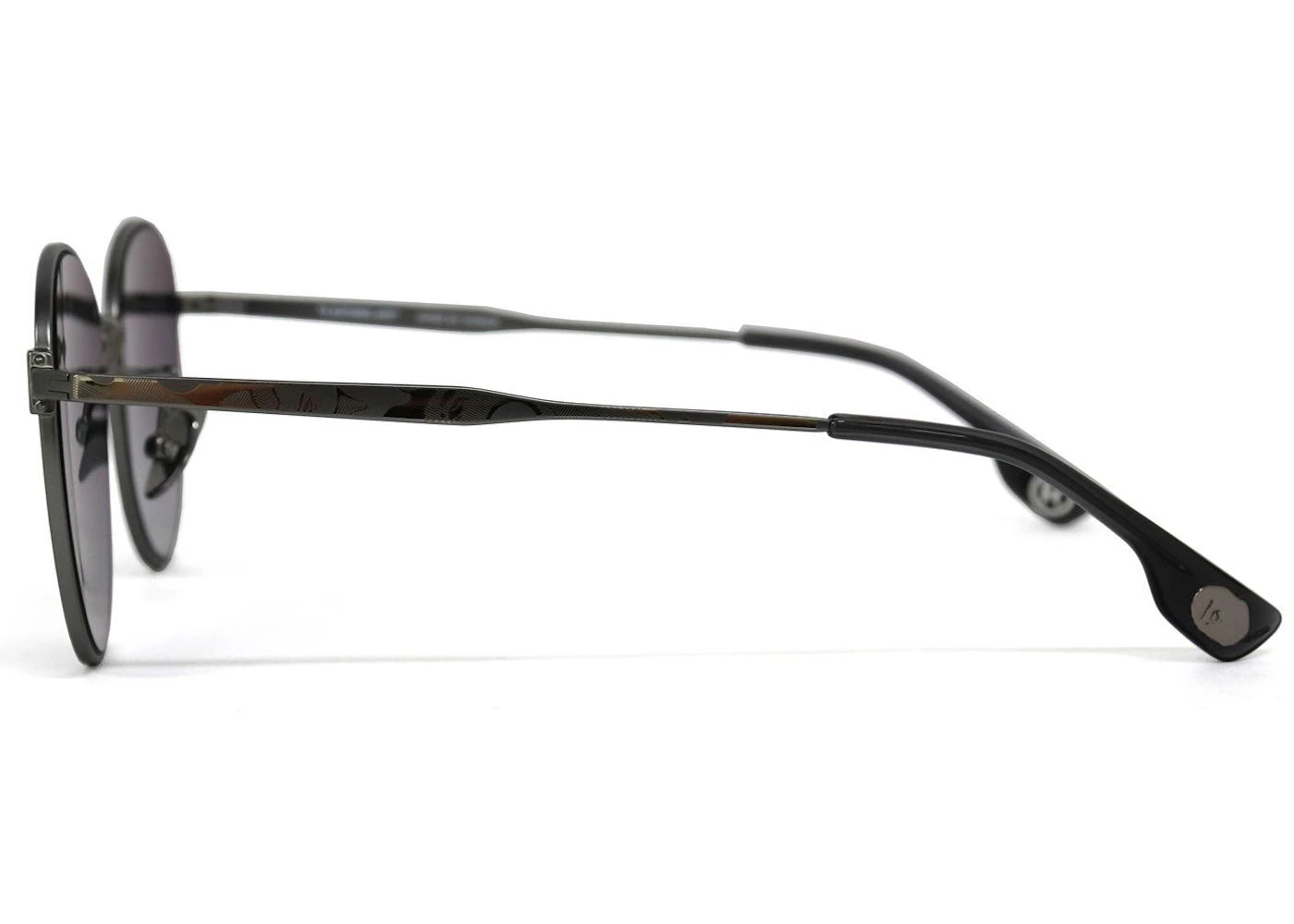 bape metal 3 sunglasses (fw21) black