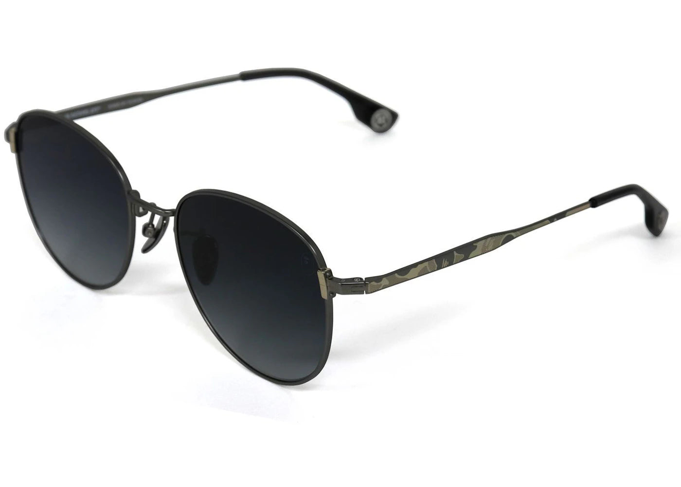bape metal 3 sunglasses (fw21) black