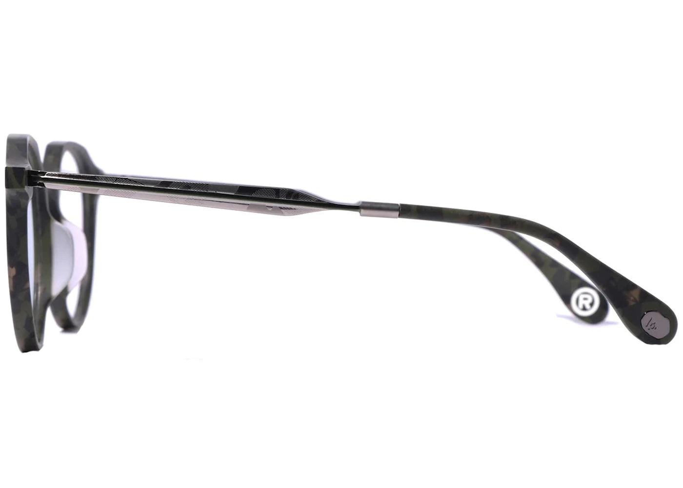 bape optical 1 flame sunglasses green