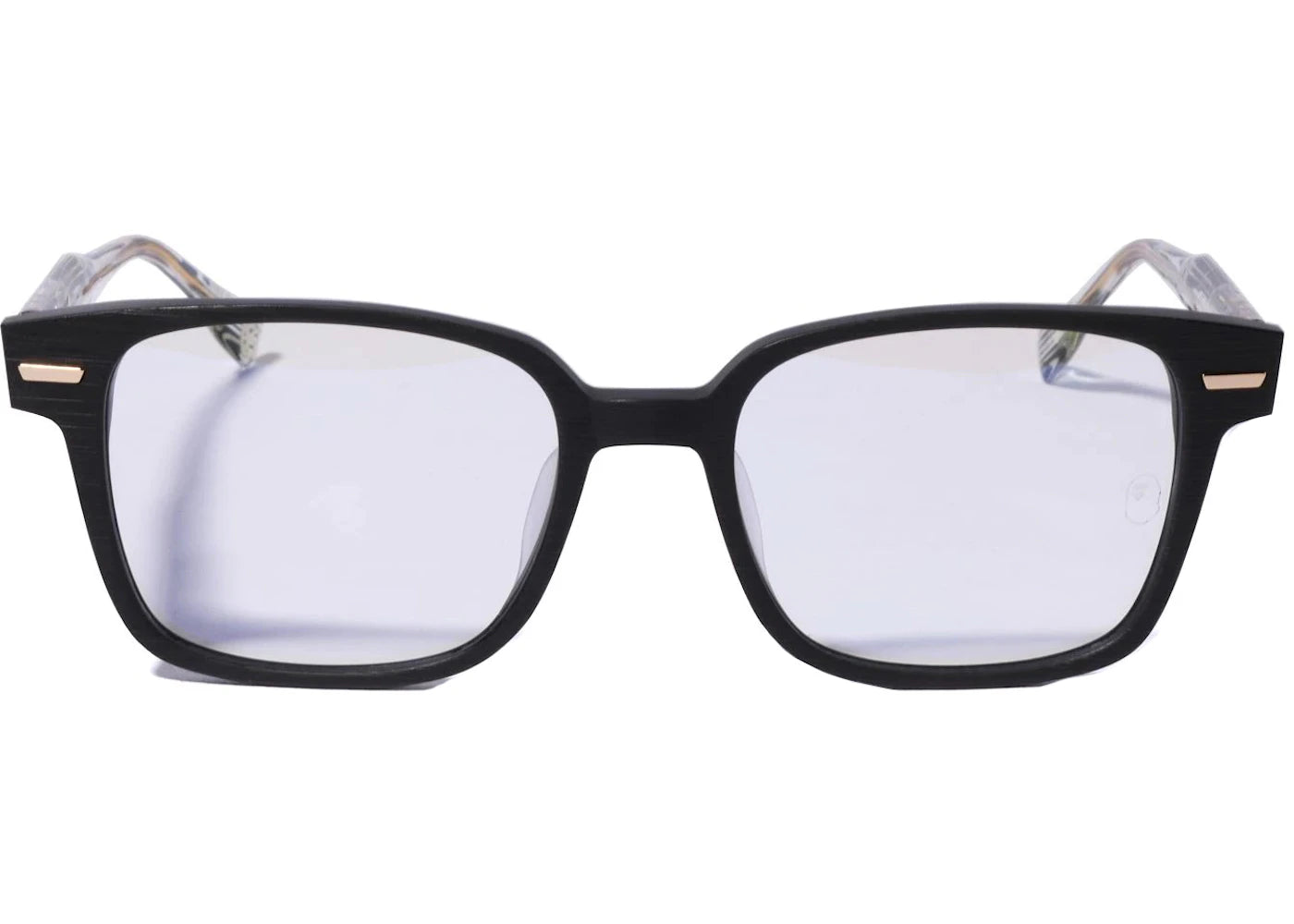 bape optical 3 flame sunglasses black