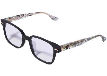 bape optical 3 flame sunglasses black