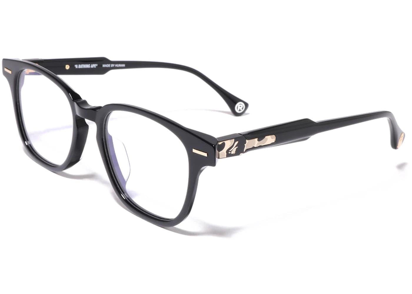 bape optical 4 frame black