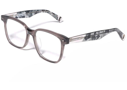 bape optical flame 3 glasses gray