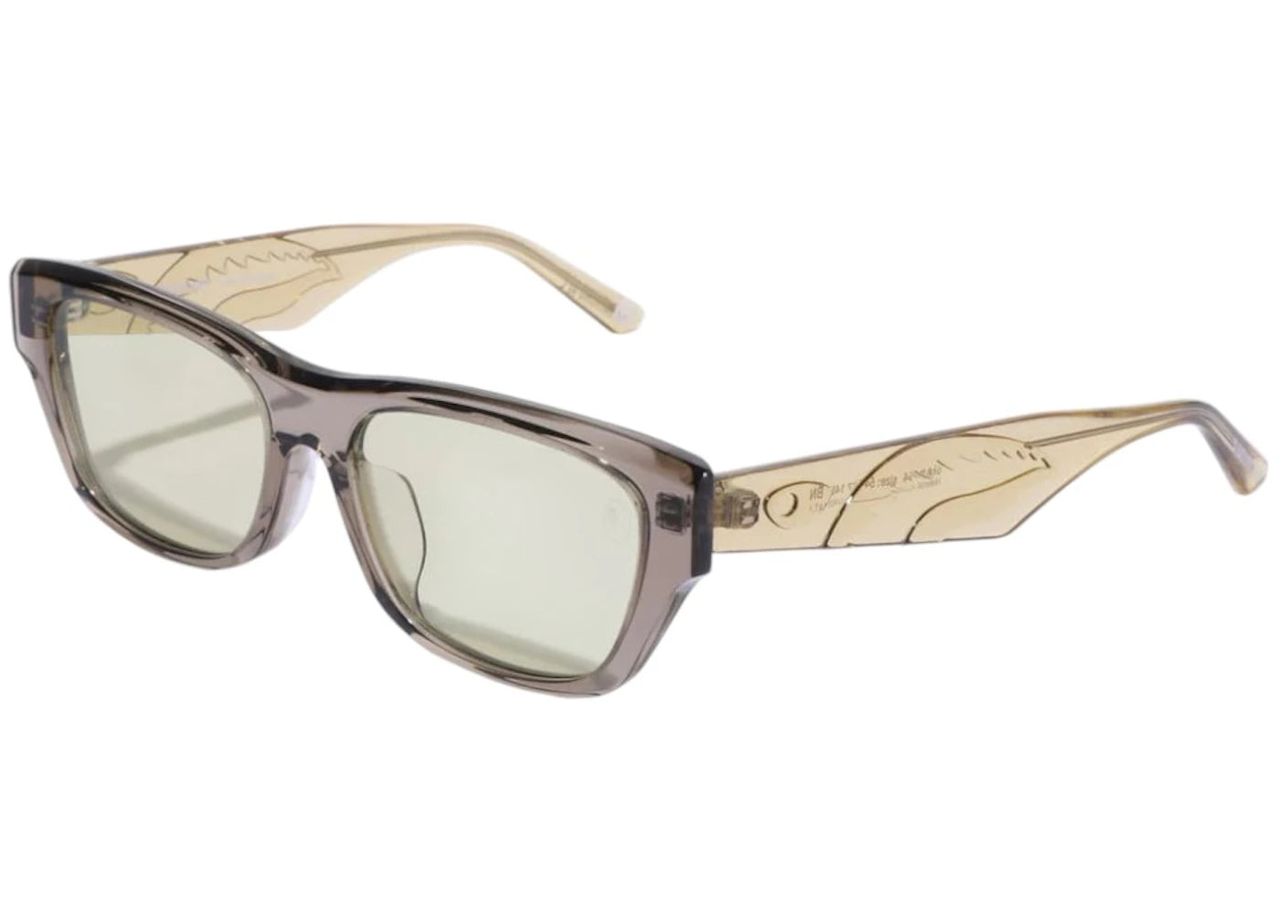 Bape Shark #3 Sunglasses Yellow