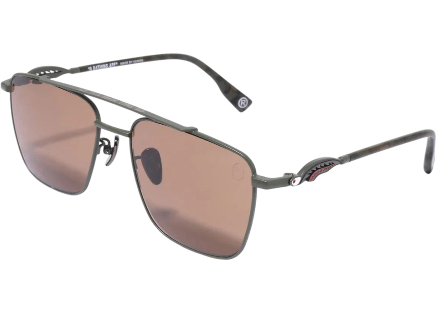 Bape Shark Sunglasses Ii Shark65 Sunglasses Green