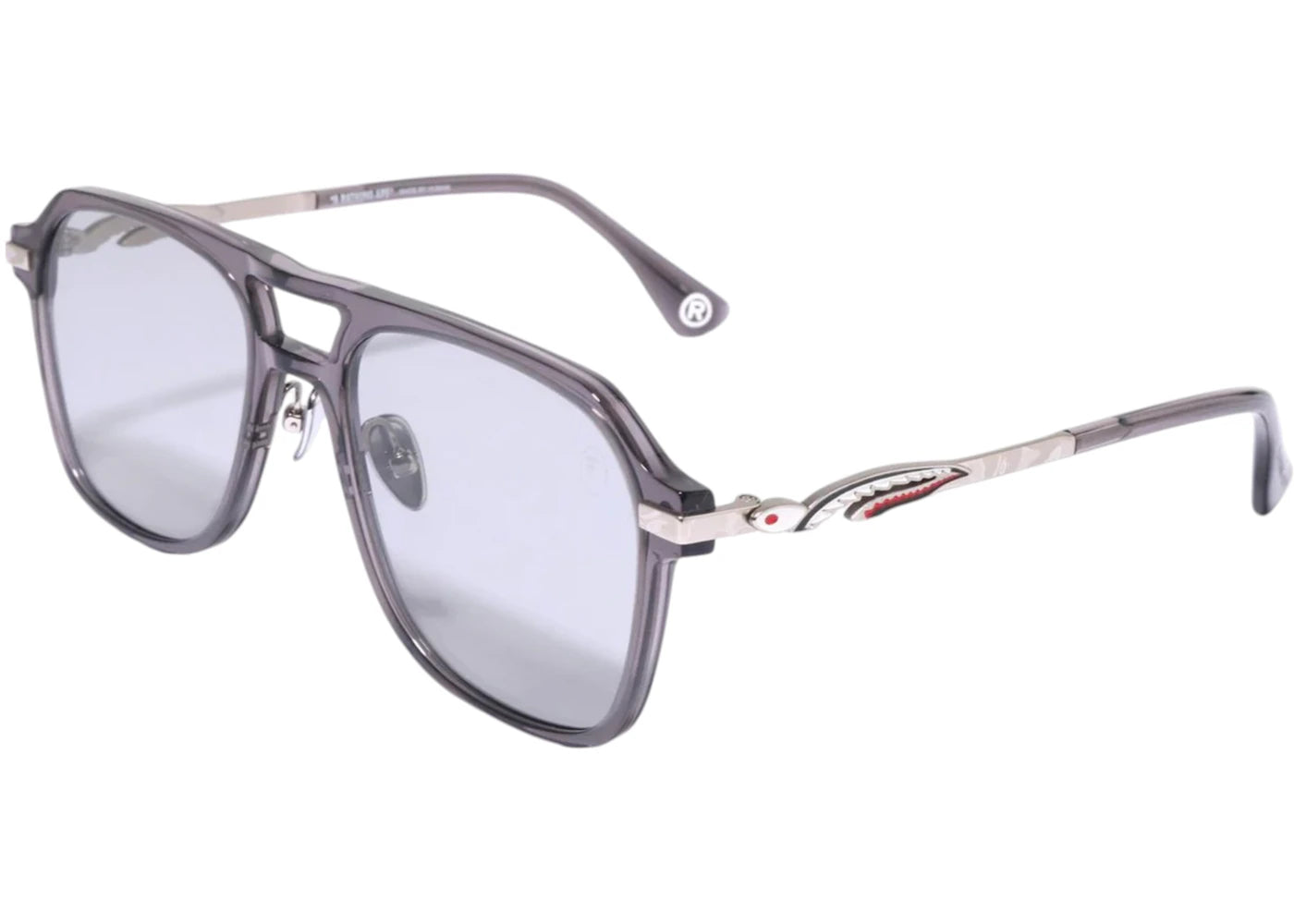 Bape Shark Sunglasses Vi Shark59 Sunglasses Gray