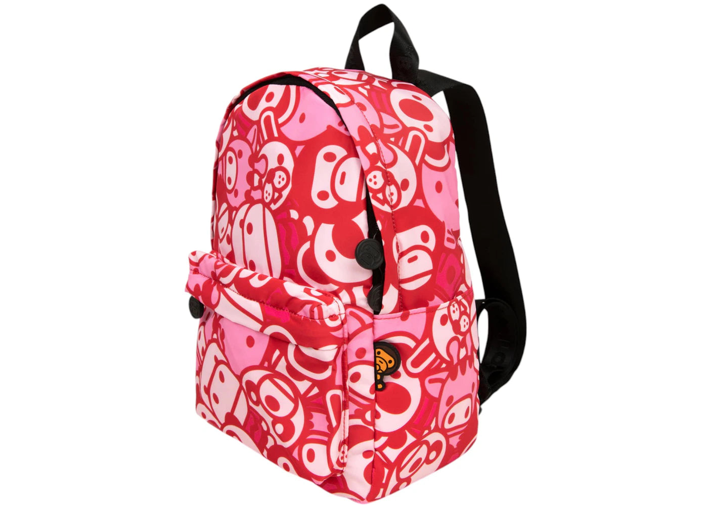 bape soft mini backpack carmine rose 