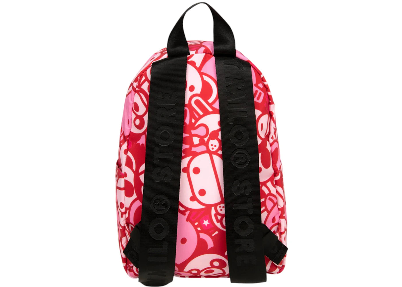 bape soft mini backpack carmine rose 
