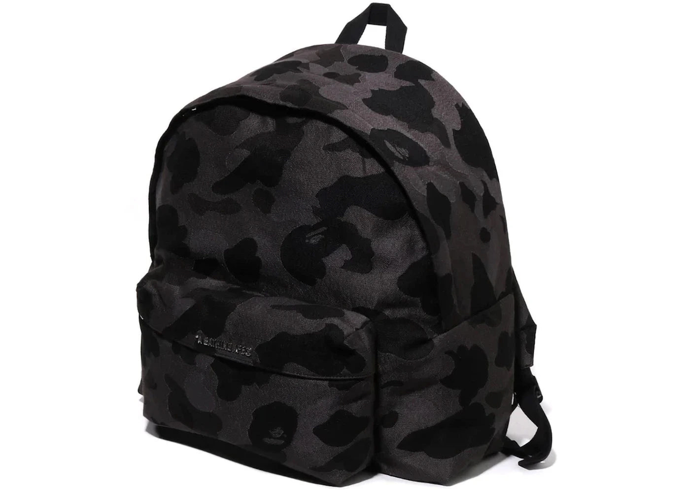 Bape Solid Camo Jacquard Backpack Black