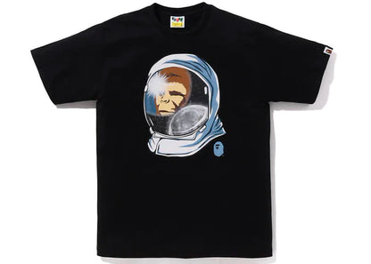 bape space ape tee black