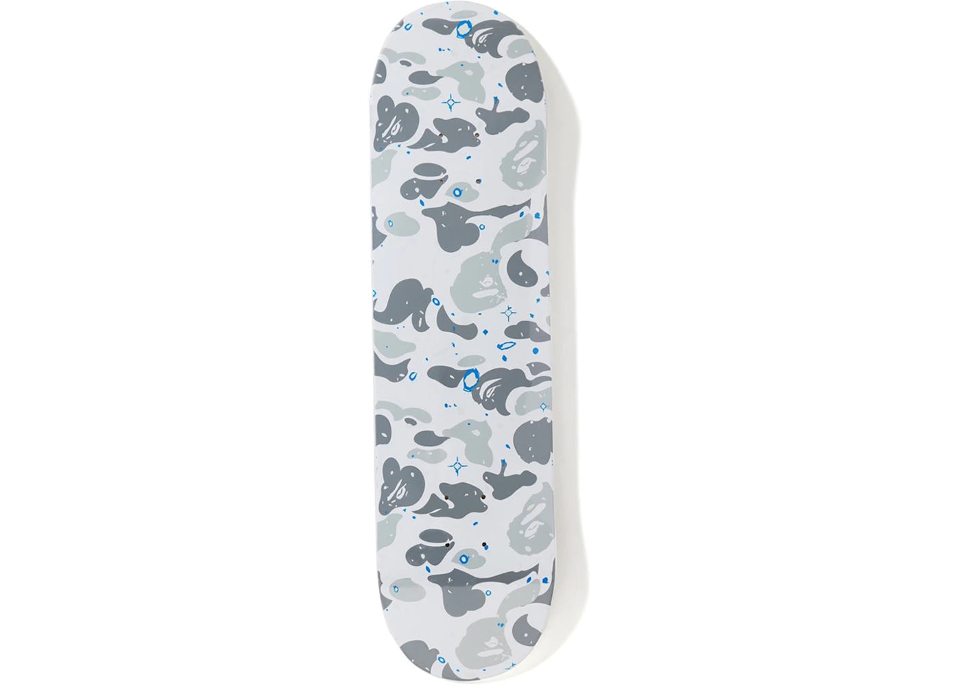 Bape Space Camo Skateboard Deck White