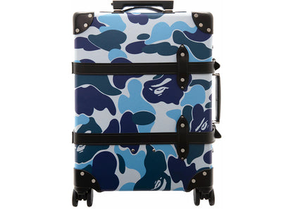 Bape X Globe-Trotter Large 20" Carry-On Bag Blue