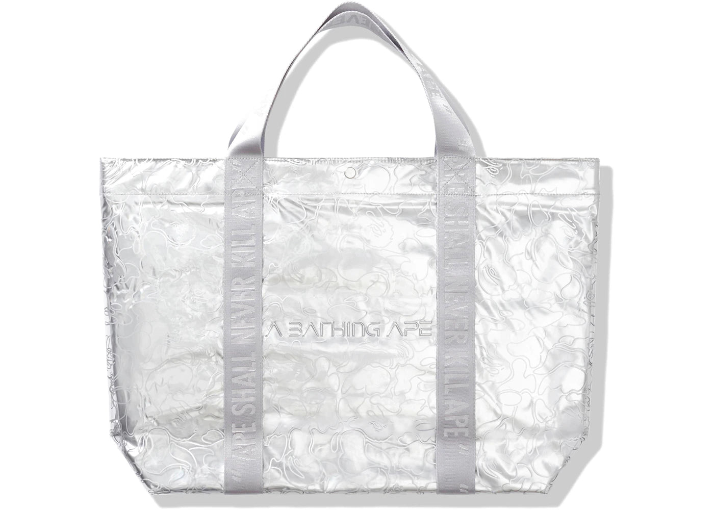 Bape X Hajime Soratama Tote Bag Silver