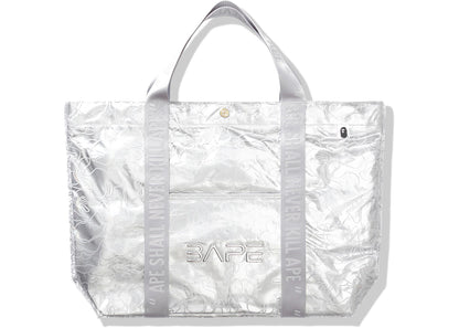 Bape X Hajime Soratama Tote Bag Silver